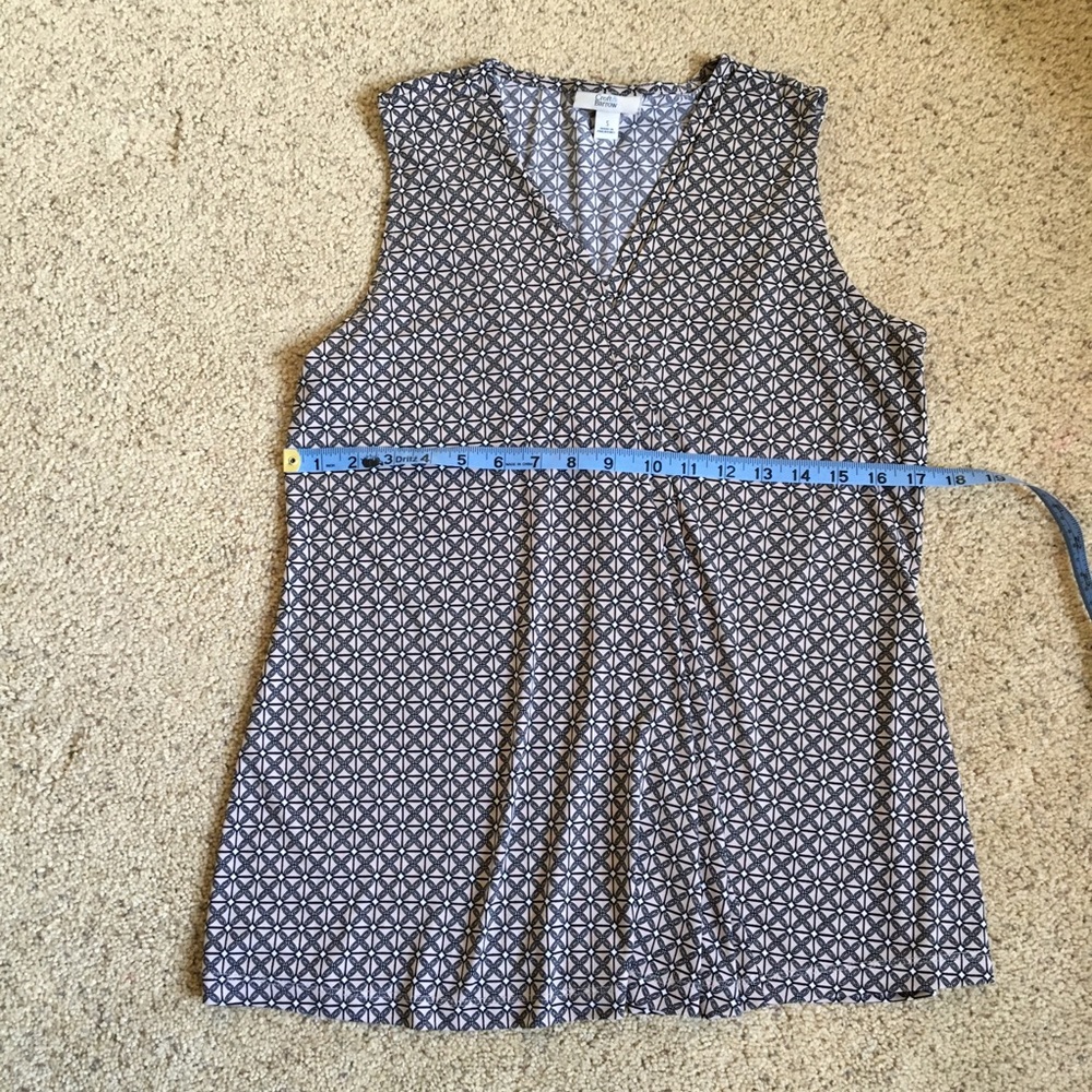Croft & Barrow flowy tank top.